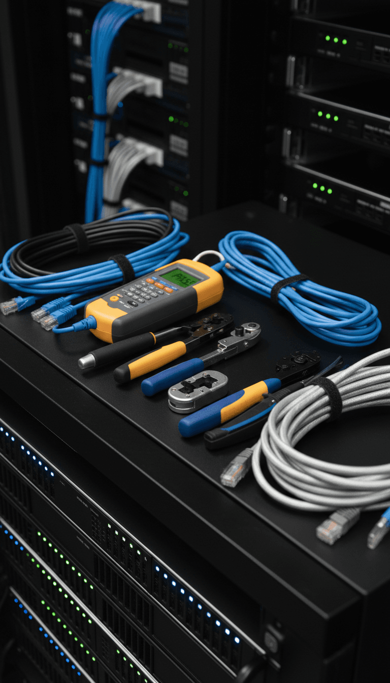 Organized IT infrastructure and diagnostic equipment