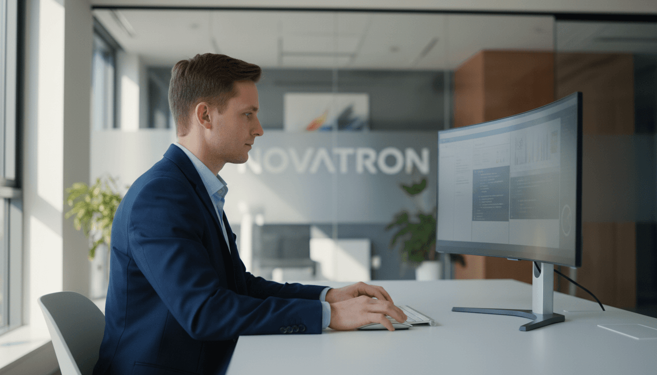 IT consultant during client consultation meeting